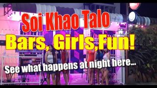 Pattaya Darkside – Soi Khao Talo bars at night time. Some great bars over here! (Nov 2020)