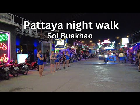 Pattaya night life vibes, Soi Buakhao, Myth night, Tree Town, Soi chaiyapoon| Thailand 2024
