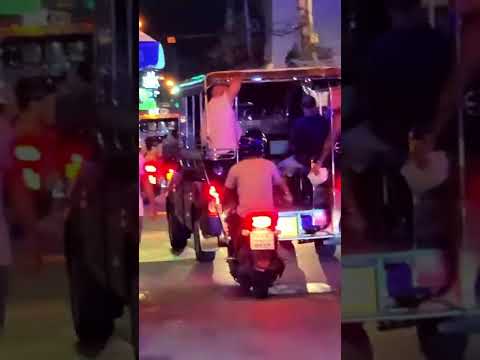 Pattaya night scenes #shorts #shortvideo #pattaya #girl #bar #girls #traffic