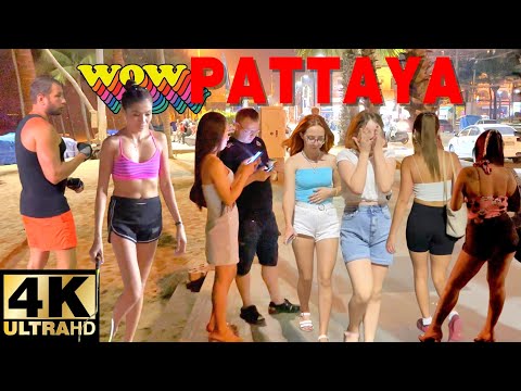 Pattaya Nightlife | Bars, Clubs, Freelancers | Jomtien Beach Night Walk