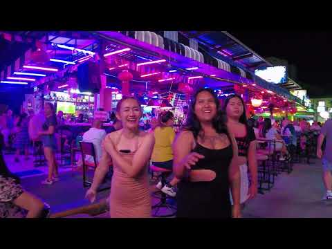 Pattaya Nightlife  Beauties of Soi Buakhao & Tree Town, 2023. Thailand V#237