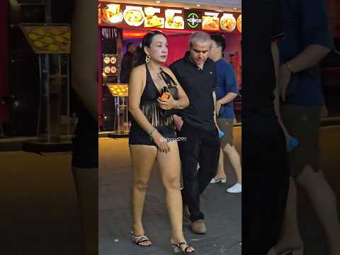 Pattaya Nightlife "late-night" in Walking Street. #travel #thailand #pattaya #ytshorts #subscribe