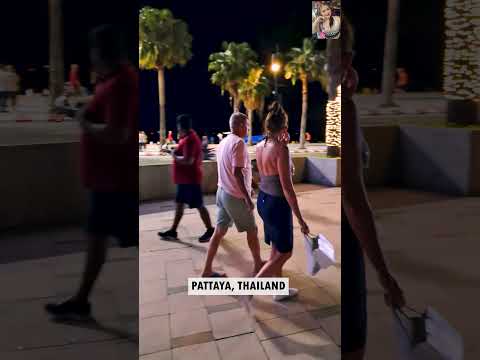 Pattaya nightlife so many beautiful girls #shorts #shortsfeed #like #travel #beach #thailand #beach