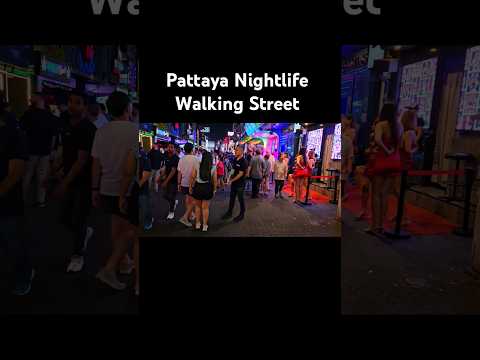 Pattaya Nightlife Walking Street and Tree Town exciting Place!