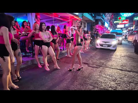 Pattaya, Thailand: Tourist and Bar Girl having a good time in 2024