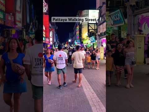 Pattaya Walking Street #pattaya #nightlife #thailand #mallus