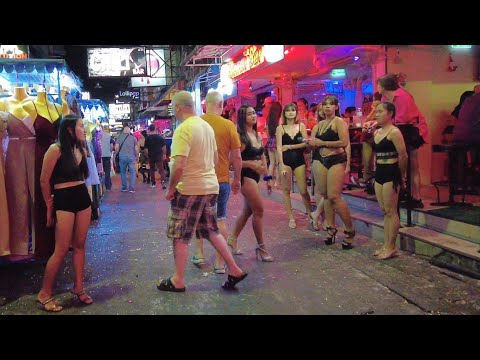 Pattaya,So 6 and Beach Road Bars Nightlife 31 December 2022.Thailand