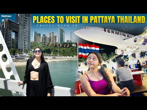 Places to visit in Pattaya Thailand 🇹🇭 Pattaya Tourist Places || Indian girl in Pattaya Thailand