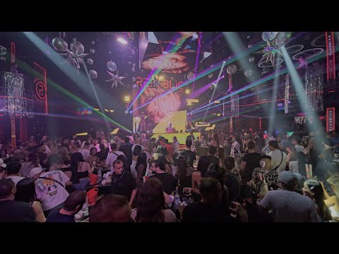 Republic Club, Walking Street, Pattaya, Thailand (2024) (4K) Republic nightclub – Pattaya nightlife