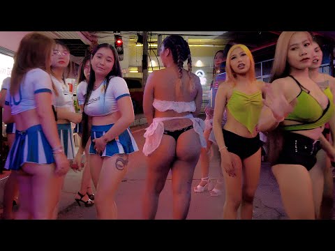 Soi 6 Red Light Nights , A Wild Night in Pattaya | Thailand 2024
