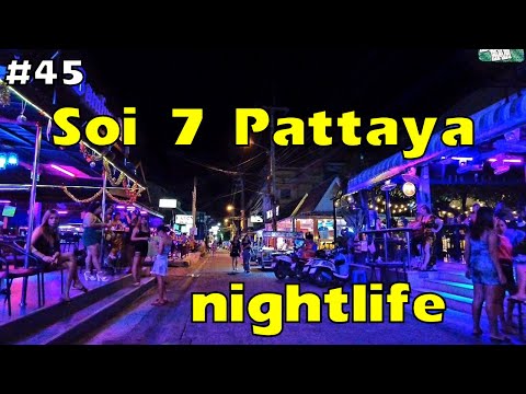 Soi 7 Pattaya | night time | bars