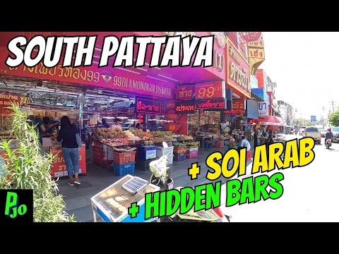 South Pattaya 23/Jun/23 Hidden Bars + Soi Arab