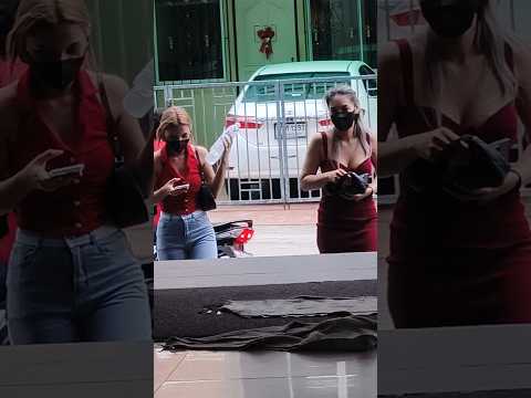 Thai Bar Girls Returning Home at 7am After Partying All Night in Pattaya