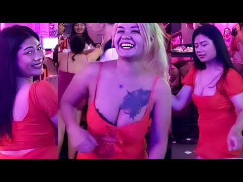 Thailand Bar girls in Pattaya Nightlife | Sexy Leady With My girlfriend