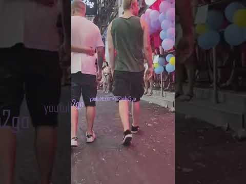 Thailand beach road walk and bars girls – Soi 6 Pattaya #shorts