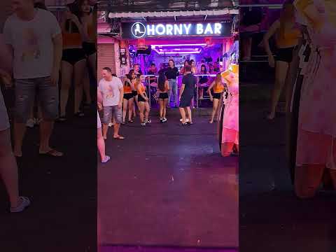 Thailand Pattaya Soi 6 Bar Horny playful girl dancing and looking very happy tonight #soi6 #pattaya