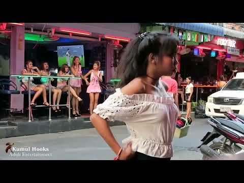 Thailand Pattaya Soi 6 Busy Afternoon Beer Bars Stunning Girls #05