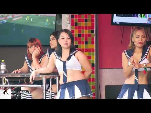 Thailand Pattaya Soi 6 Busy Afternoon Beer Bars Stunning Girls #06