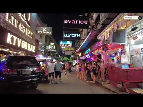 This Is Only Best Place For Single Enjoy In Pattaya Walking Street Bar Spa Massage#thailandnightlife