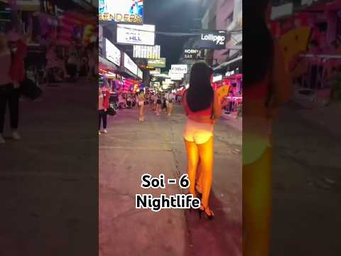 Walking in Soi 6, Pattaya #thailand #nightlife #soi8 #travel