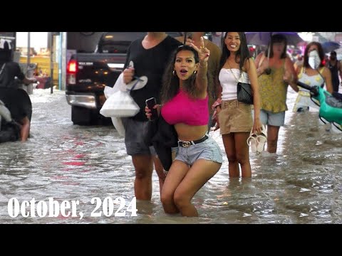 WHAT REALLY HAPPENED IN PATTAYA? HUGE FLOOD AND CHAOS, OCTOBER 2024. Thailand Raining Season