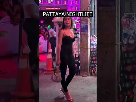 Wow! Pattaya nightlife! Walking Street #shorts