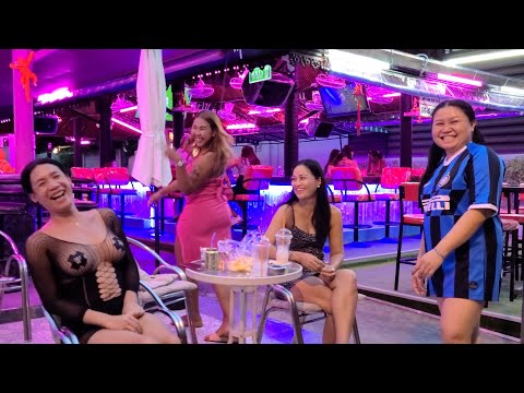 8K Pattaya Thailand Beautiful Girls soi 7 & 8 Nightlife Bars GoGo Clubs