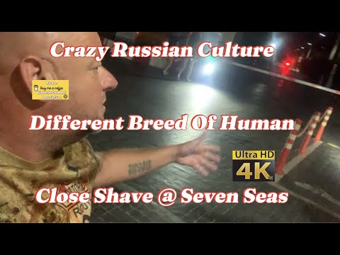 A Close Shave With Crazy Russian | It’s All Kicking Off @Seven Seas Condo Resort Jomtien Pattaya