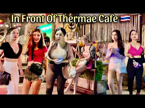 Bangkok Nightlife Thermae Cafe Boom Boom Freelancers 2025 | Thermae Cafe, Bangkok Soi 4, Soi 4 Nana