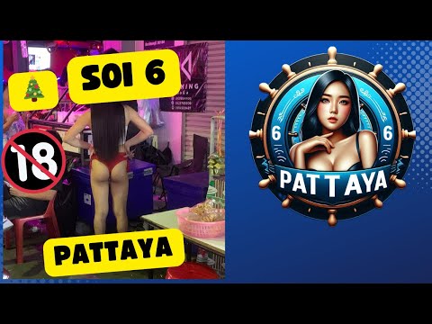 Explore Pattaya’s nightlife hub: Soi 6 a vibrant street filled with bars and excitement #soi6pattaya