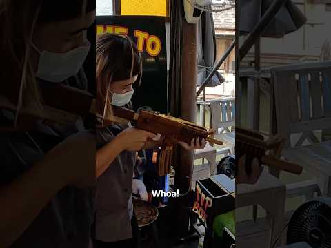 EXTREME Rubber band guns in Thailand 🇹🇭 #thailand #pattaya