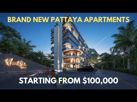NEW Pattaya Apartments, Starting from $100,000!
