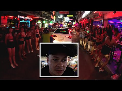 Nočný život v meste, kde ženy balia mužov | Pattaya, Thajsko