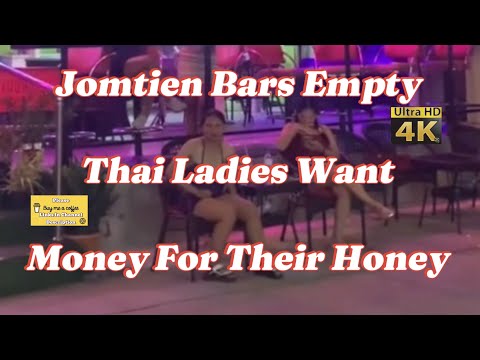 Pattaya Bar Girls Desperate For ST / LT | High Season Soi 7 Jomtien,Thai Ladies Dance For Money 💰