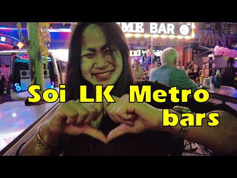 Pattaya bars | Soi LK Metro night time | Billabong bar