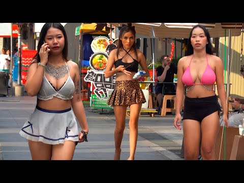 Pattaya Beach Road Scenes