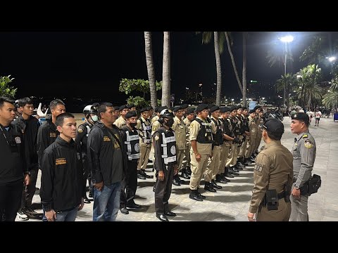 Pattaya Police step up inspections nightly on local beaches following alarming incident.