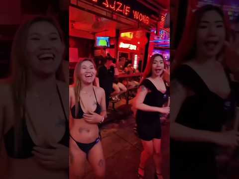 Pattaya Soi 6 Nightlife Boom Boom Beautiful Bar Girls 😈 #myyearonyoutube2024