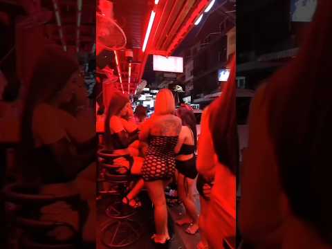 Pattaya Soi 6 Nightlife Boom Boom Beautiful Bar Girls 😈 #shorts