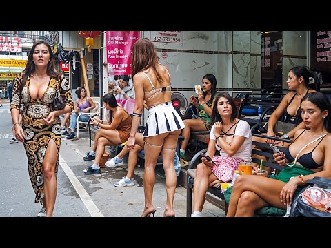 Pattaya Soi Honey, Soi Buakhao, LK Metro & Tree Town Scenes – Thailand 2024