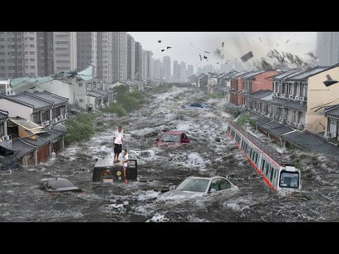 Pattaya, Thailand in Chaos Today! Massive Floods Submerged Shops, Cars in Pattaya