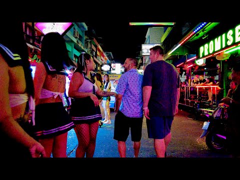 Pattaya Walking Street 2025  | Most Crowded Place !!!