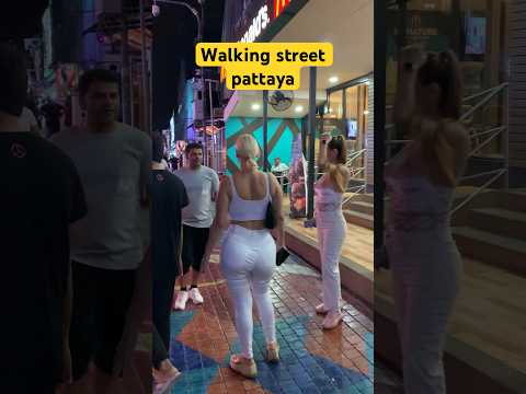 Pattaya walking street nightlife 2023#viral #trending #shorts