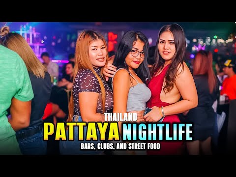 Pattaya Walking Street Nightlife Tour – Bars, Clubs, and Street Food! |Pattaya Thailand|Travel Bird!