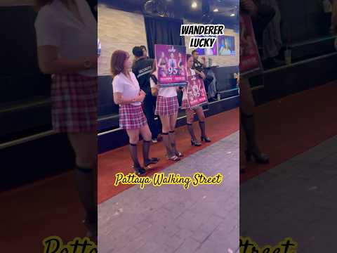 Pattaya Walking Street, Thailand 🇹🇭 #travel #shortsfeed #trending #shorts