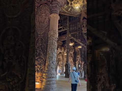 Santuario de la verdad en Pattaya #tailandia #viajando #templos #pattaya