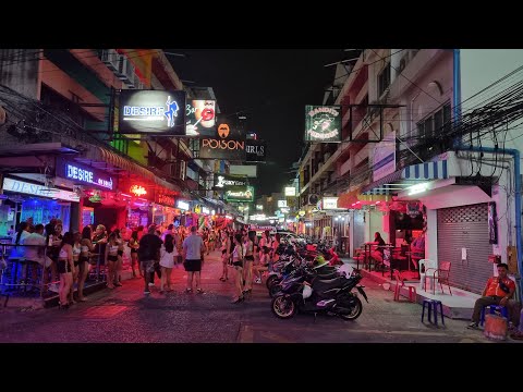 Soi 6 Street of Bars, Pattaya, Thailand 🇹🇭 4K Walking Tour