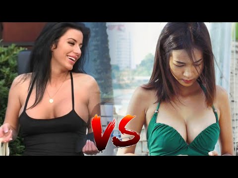 THAI LADIES VS WESTERN WOMEN. Pattaya Street Moments. Thailand, 2024