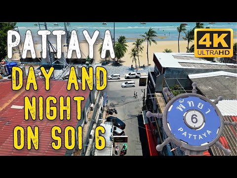 Unlocking the Charms and Sins of Bars Street "Soi 6" Pattaya, Day and Night