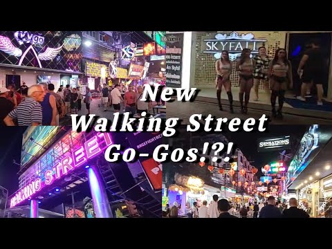 Vibing on Walking Street and Checking out the new Go-go bars! Pattaya Nightlife, Thailand 2023!